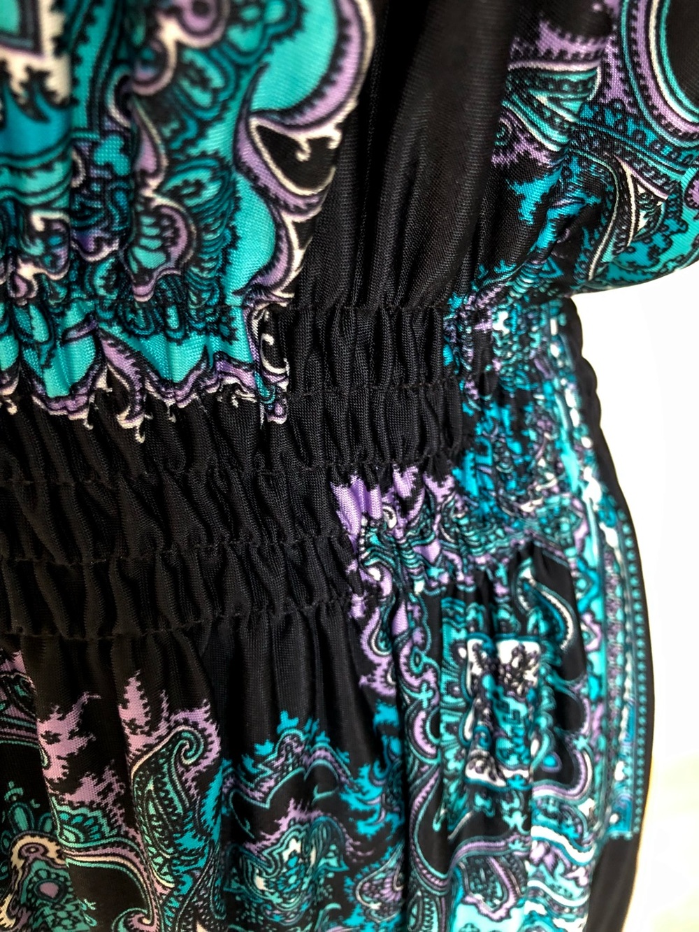Halo Black Print Top Size XL - Picture 4 of 10
